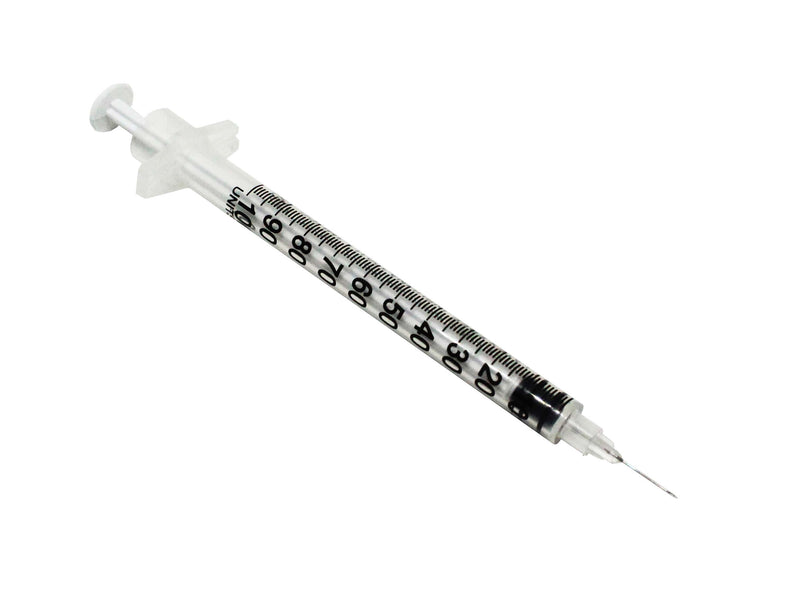 1ml, 0.5ml, 0.3ml U100 Syringes 29G & 30G CE UK U100
