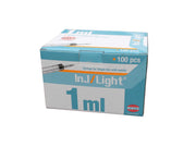 1ml 25g syringe and needle for injection medical sterile box