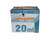 20ml syringe box of 50 eccentric concentric 
