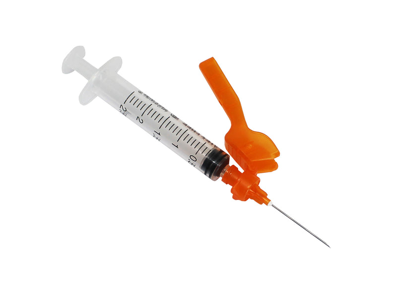 25G Safety Hypodermic Needle (0.5 mm × 25 mm) – CE‑Marked | RayMed UK