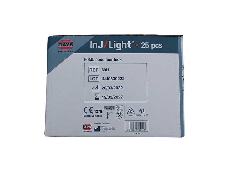 60ml luer lock syringe nhs injection