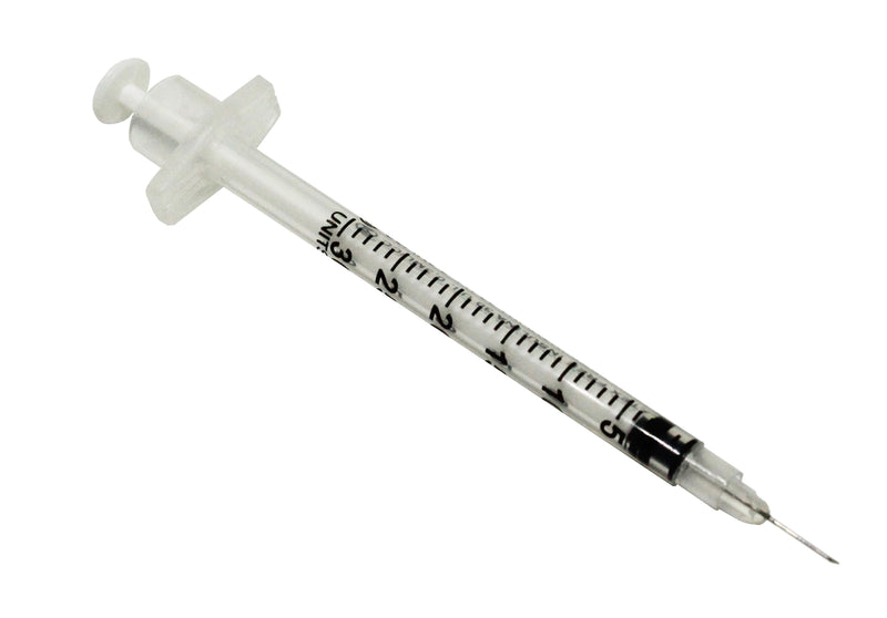 1ml, 0.5ml, 0.3ml U100 Syringes 29G & 30G CE UK U100