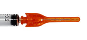 Box of 100 CE-marked 25G safety hypodermic needles