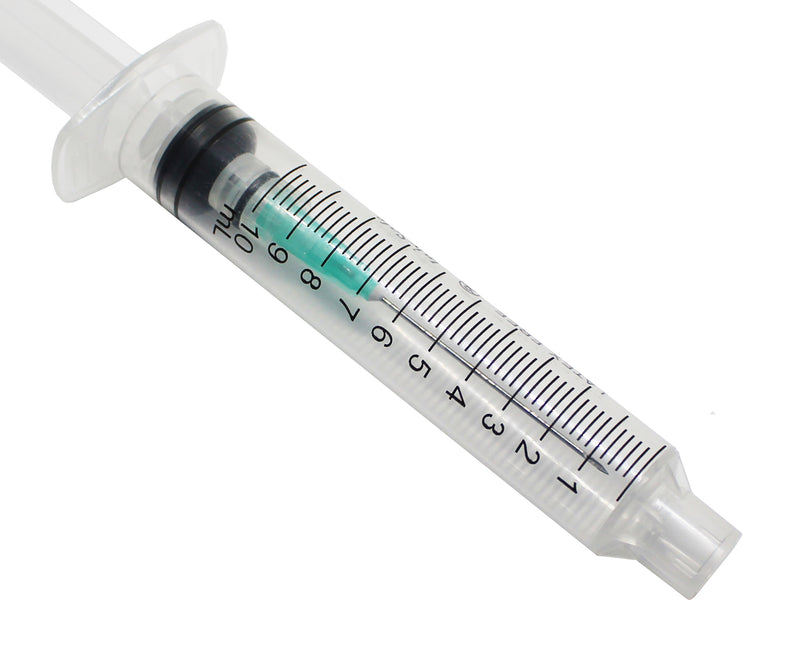 Rays 10ml Safety Retractable Syringe with 21G Hypodermic Needle