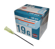 19G 1.5 inch hypodermic needle