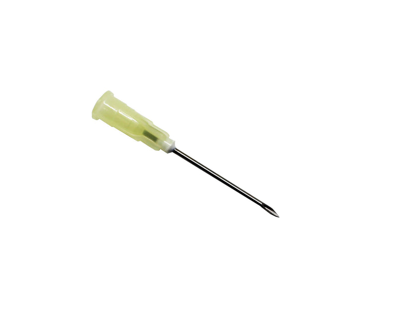 19g x 1 inch hypodermic needles box of 100 for sale in UK