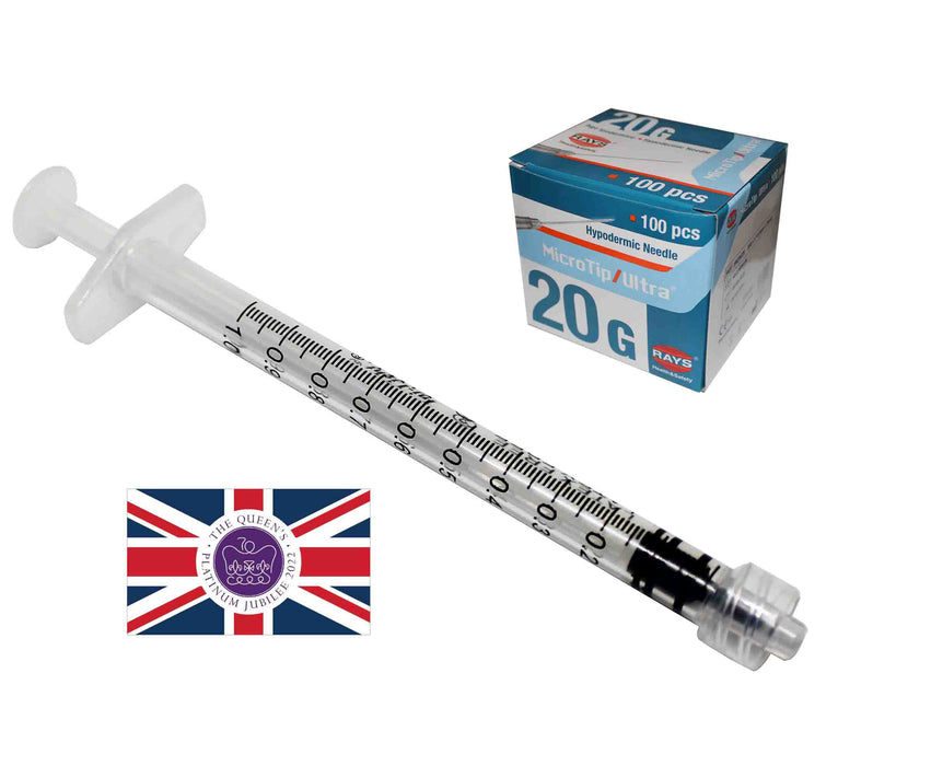 syringes and needles 1 ml luer lock