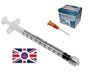 injection needles 1 ml lock syringes