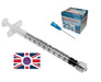 blue hypodermic needles 1 inch 1ml