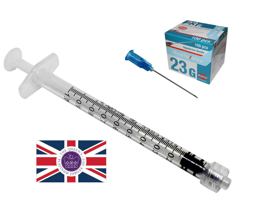 hypodermic needles and syringes