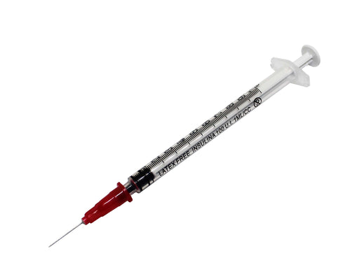 Rays InSu/Light insulin syringe and needles 1ml 29g