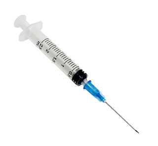 Rays InJ/Light 2.5ml Syringe With 23G Hypodermic Needle (23Gx30mm)