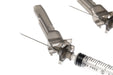 2ml syringes with 22g safety hypodermic needle