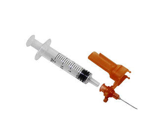 2ml Syringe 25G hypodermic needle