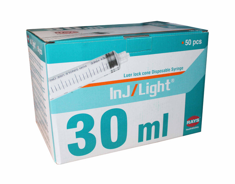 30ml syringe luer lock tip