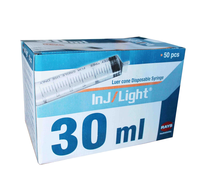 30ml syringe box of 50
