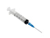 RayMed 5ml syringe with needle 23g x 1 inch box of 100