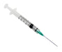 3ml safety retractable syringe sterile latex free medical for injection. 