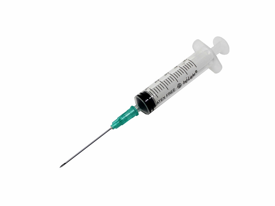 21g hypodermic needle with 5ml syringe UK seller