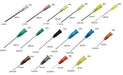 hypodermic needle length and gauge chart 16g to 30g