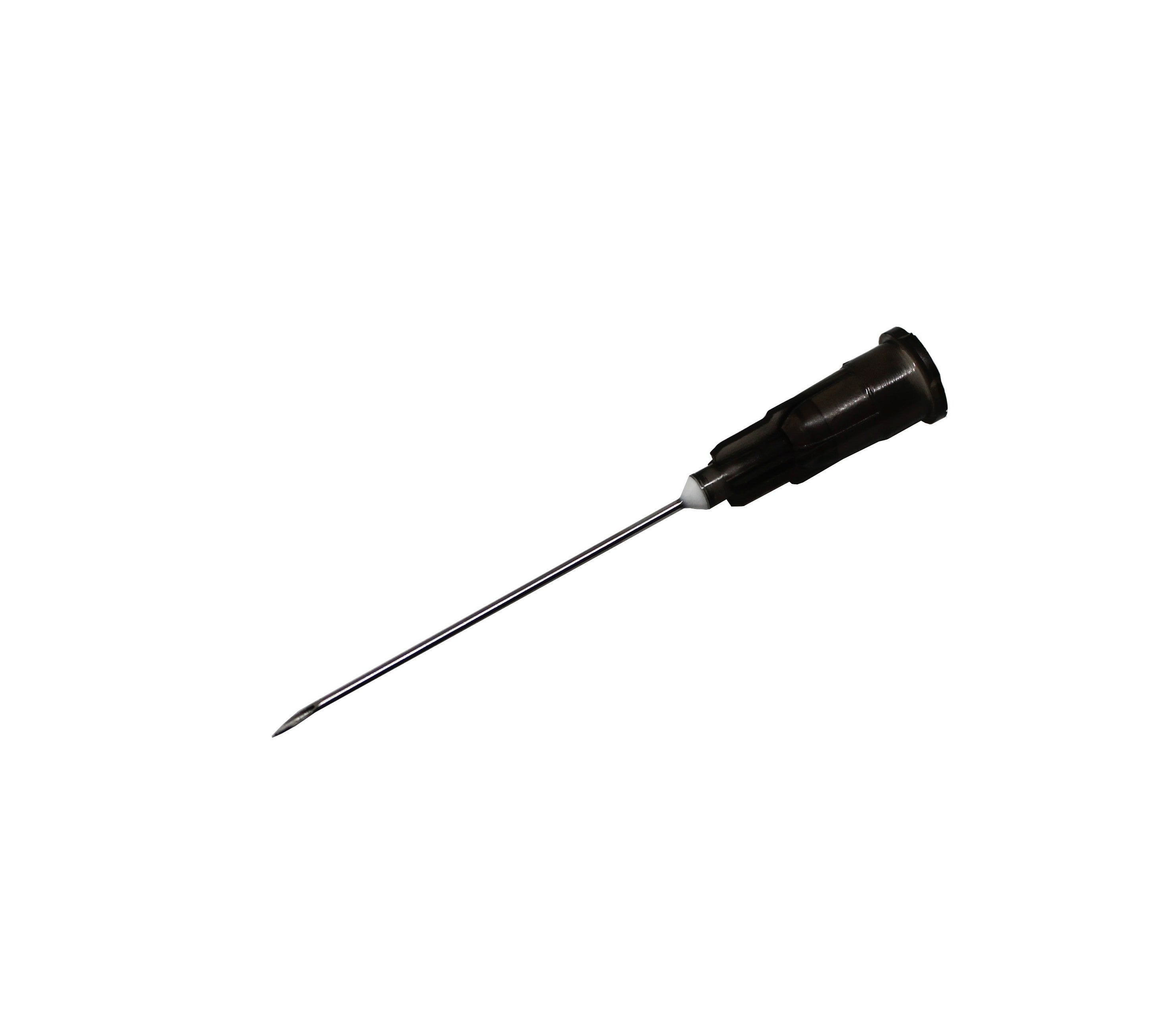 22G Hypodermic Needle (0.7mm x 32mm) (Black 22G x 1, 1/4" inch) Rays M