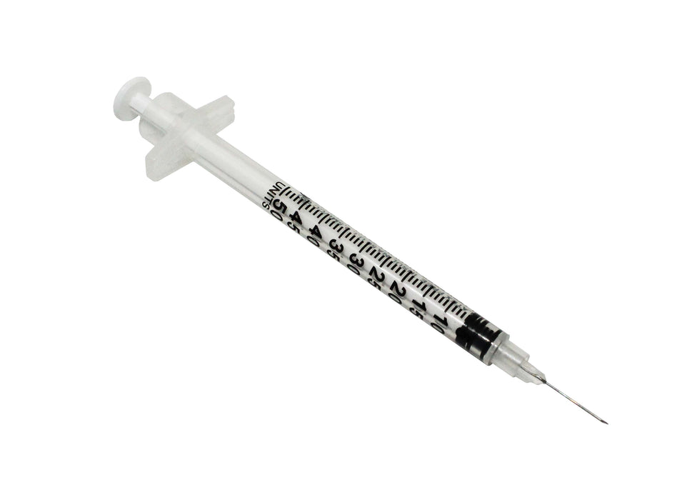 insulin syringe & needle 0.5ml 29g hypodermic