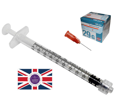 Rays syringe and needle