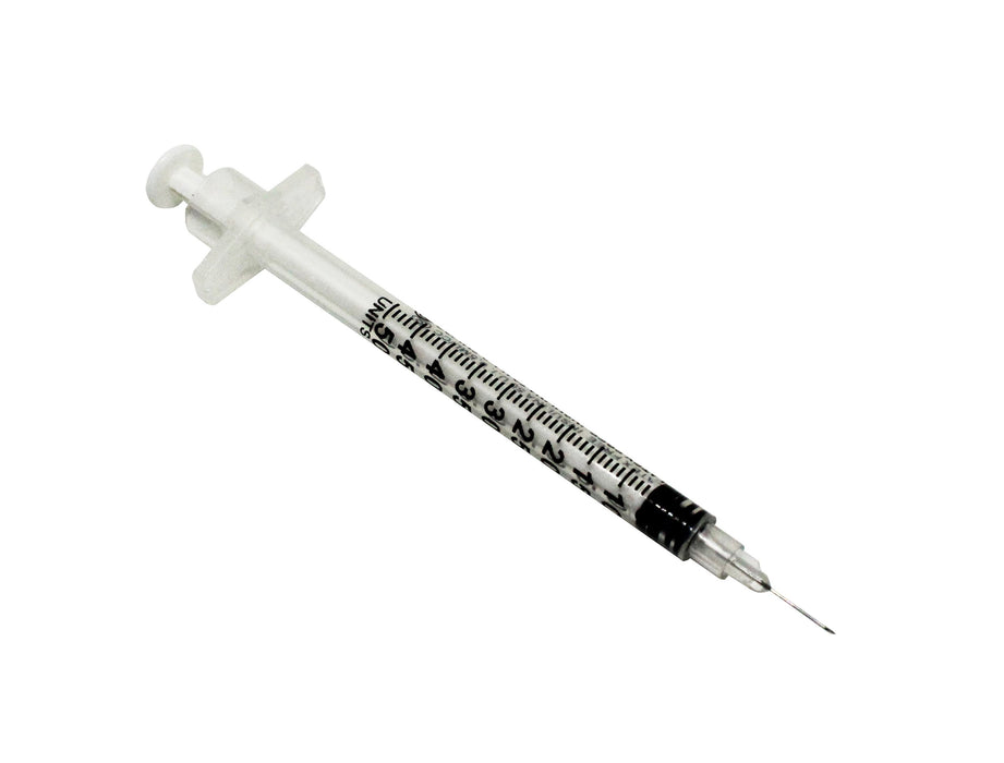 0.5ml syringe and needle 30g x 8mm for type 1 diabetes