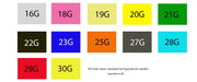 colors for hypodermic needles