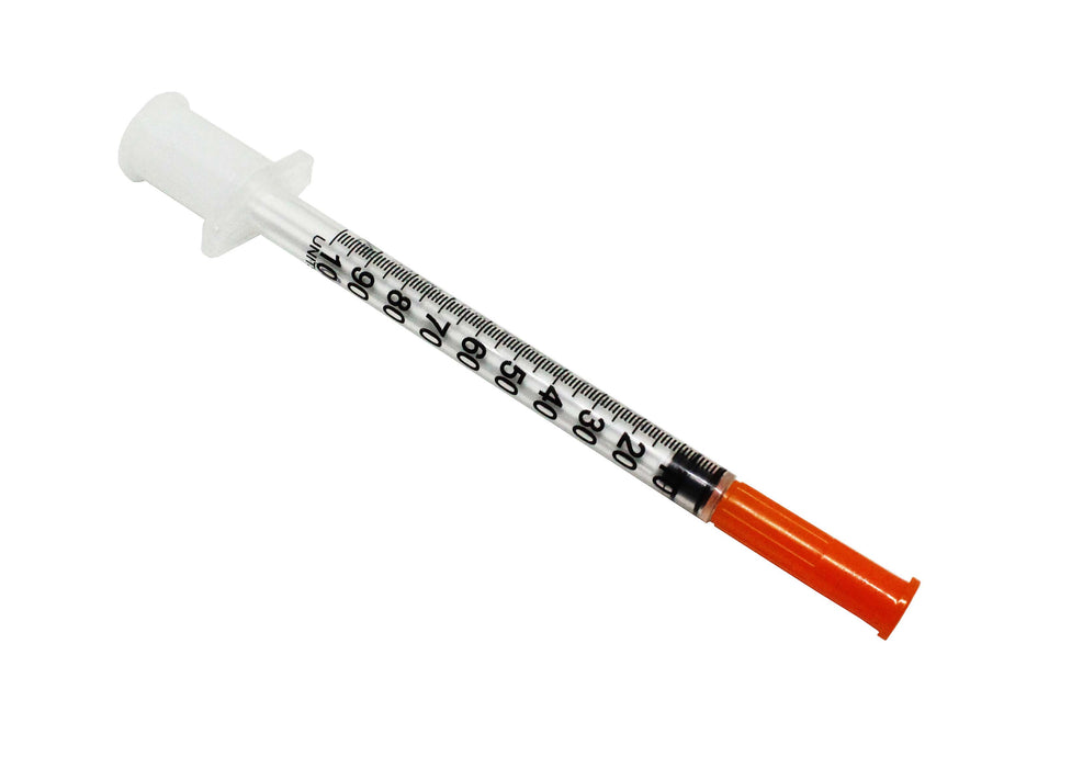 Rays 1ml insulin syringe & needle 30g x 8mm 5/16" inch